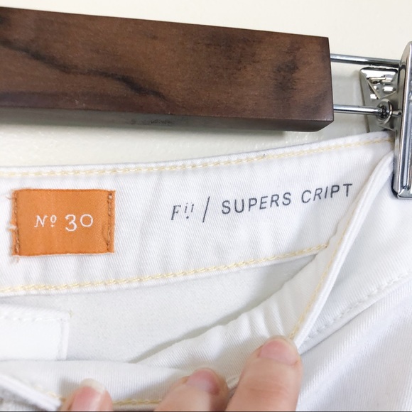 anthropologie pilcro | white superscript pants 30 - Picture 6 of 8